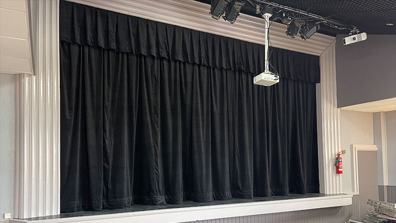 Fire retardant curtains